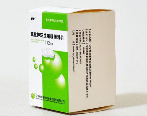 氯化钾环戊噻嗪缓释片