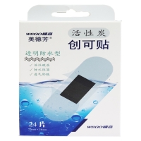 威高/美德芳活性炭创可贴招商代理 透明防水型 24片