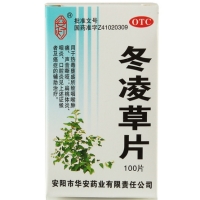 安灯冬凌草片招商代理 100片 华安药业