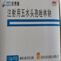 新泰林注射用五水头孢唑林钠招商代理 1g